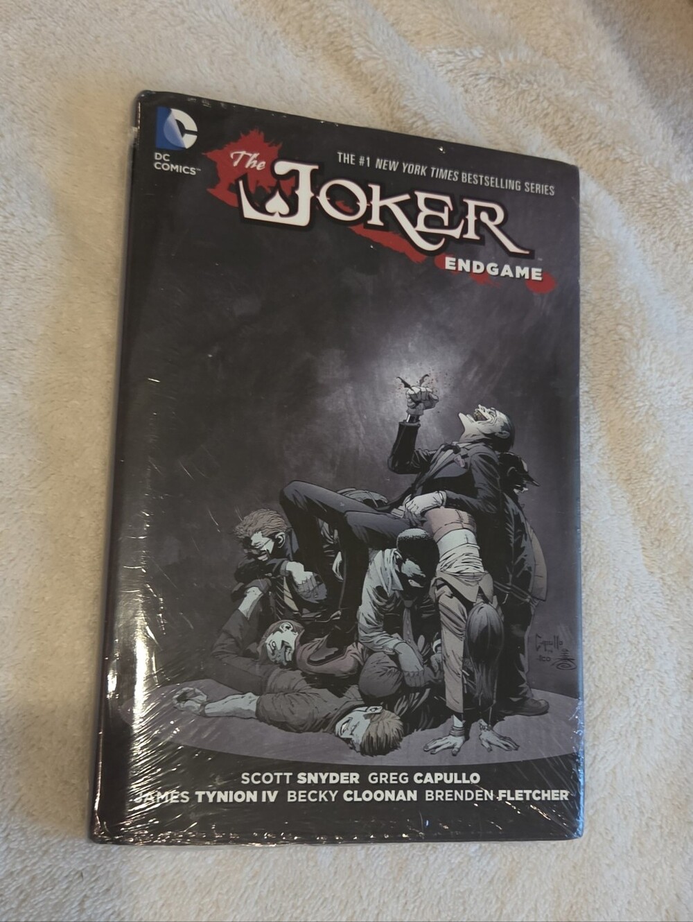 NWE THE JOCKER END GAME BOOK IN ORIGINAL SHRINK WRAP